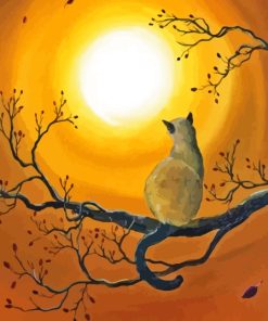 Siamese In A Tree Diamond Painting