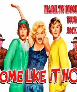 Some Like It Hot Movie Poster Diamond Painting