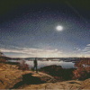 Squam Lake Landscape Diamond Painting