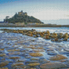 St Micheal Mount Beach Diamond Painting