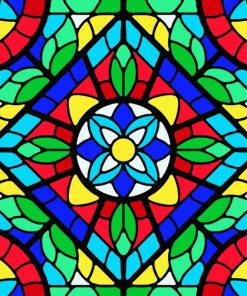 Stained Glass Diamond Painting