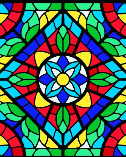 Stained Glass Diamond Painting