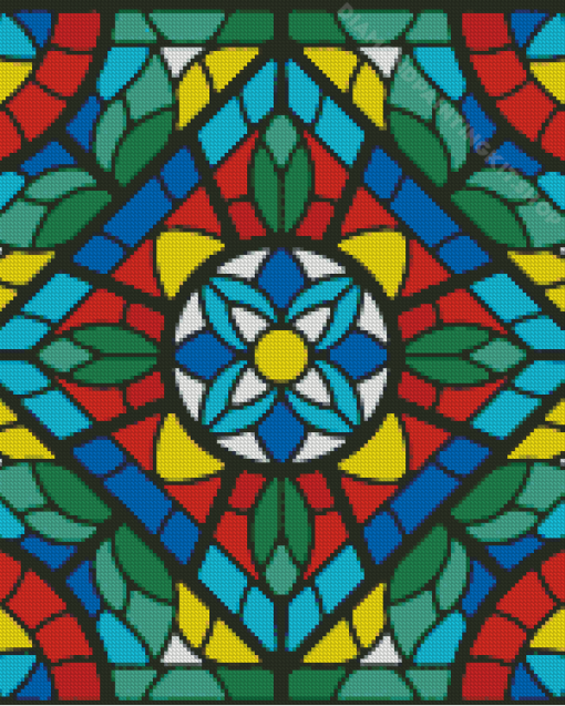 Stained Glass Diamond Painting