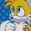 Tails The Hedgehog Character Diamond Painting