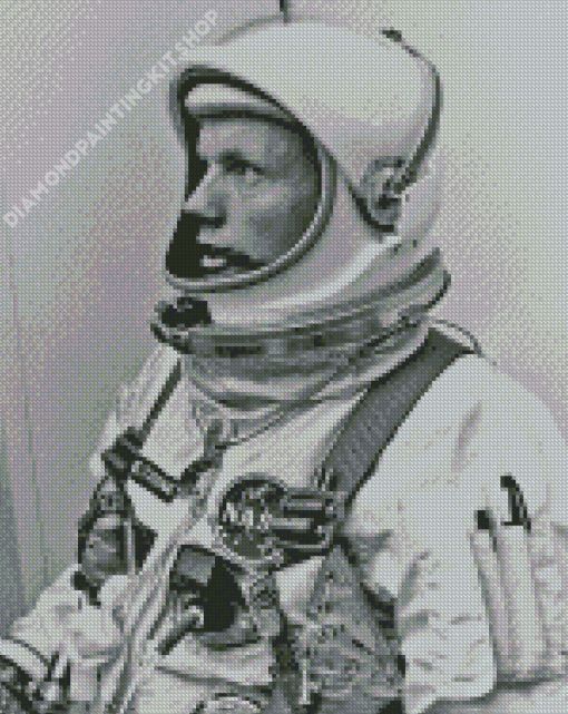 The Astronaut Neil Armstrong Diamond Painting