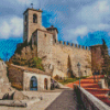 The Gauita Tower San Marino Diamond Painting