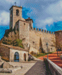 The Gauita Tower San Marino Diamond Painting