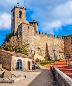 The Gauita Tower San Marino Diamond Painting