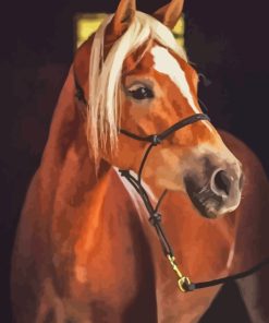 The Haflinger Horse Diamond Painting