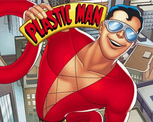 The Hero Plastic Man Diamond Painting