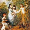 The Marsham Children Thomas Gainsborough Diamond Painting