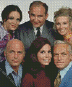 The Mary Tyler Moore Show Characters Diamond Painting