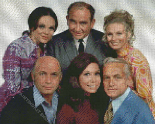 The Mary Tyler Moore Show Characters Diamond Painting