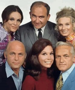 The Mary Tyler Moore Show Characters Diamond Painting