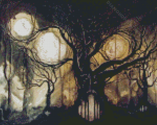 The Spooky Forest Diamond Painting