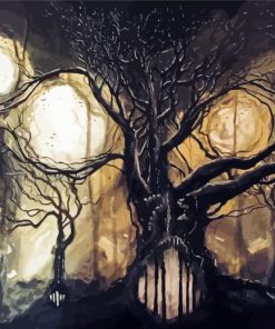 The Spooky Forest Diamond Painting