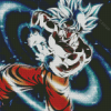 The Strong Ultra Instinct Goku Diamond Painting