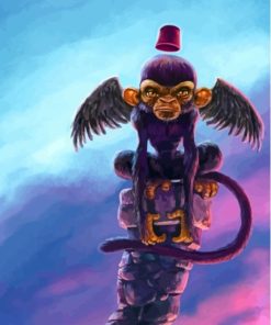 The Winged Monkey Diamond Painting