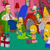 The Simpsons With Christmas Gifts Diamond Painting