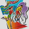 Triathlons Sport Diamond Painting