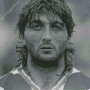 Trifon Ivanov Player In Black And White Diamond Painting