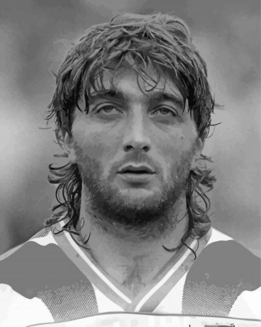 Trifon Ivanov Player In Black And White Diamond Painting