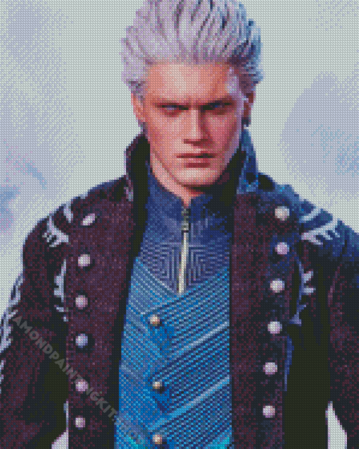 Vergil Video Game Diamond Painting