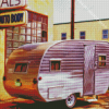 Vintage Trailer Diamond Painting