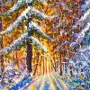 Winter Forest Diamond Painting