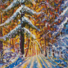 Winter Forest Diamond Painting