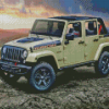 Aesthetic 2018 Jeep Wrangler Diamond Painting