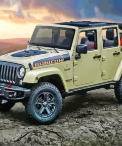 Aesthetic 2018 Jeep Wrangler Diamond Painting