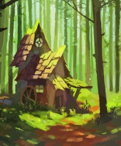 Abandoned Cottage Diamond Painting