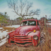 Aesthetic Country Truck Diamond Painting