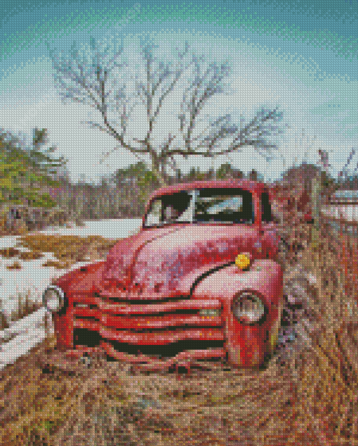 Aesthetic Country Truck Diamond Painting