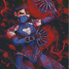 Aesthetic Kitana Warrior Diamond Painting