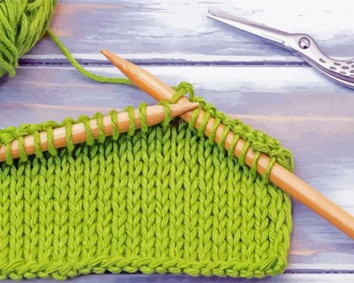 Aesthetic Knitting Diamond Painting
