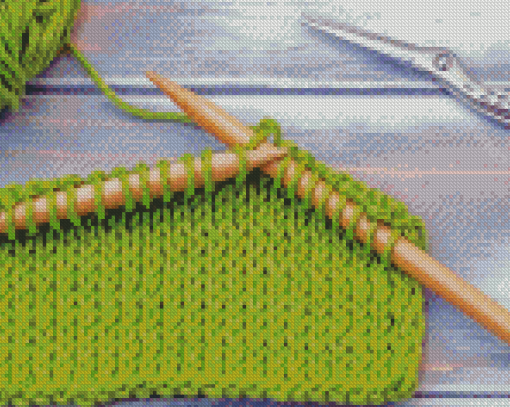 Aesthetic Knitting Diamond Painting