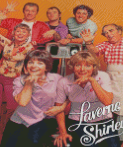 Aesthetic Laverne And Shirley Diamond Painting