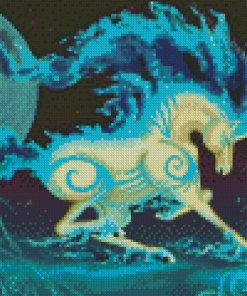 Aesthetic Pokemon Unicorn Diamond Painting