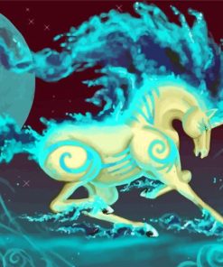 Aesthetic Pokemon Unicorn Diamond Painting