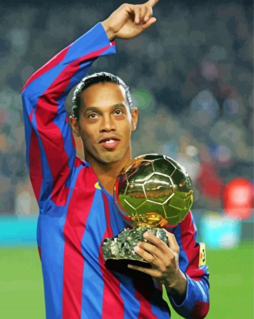 Aesthetic Ronaldinho Diamond Painting