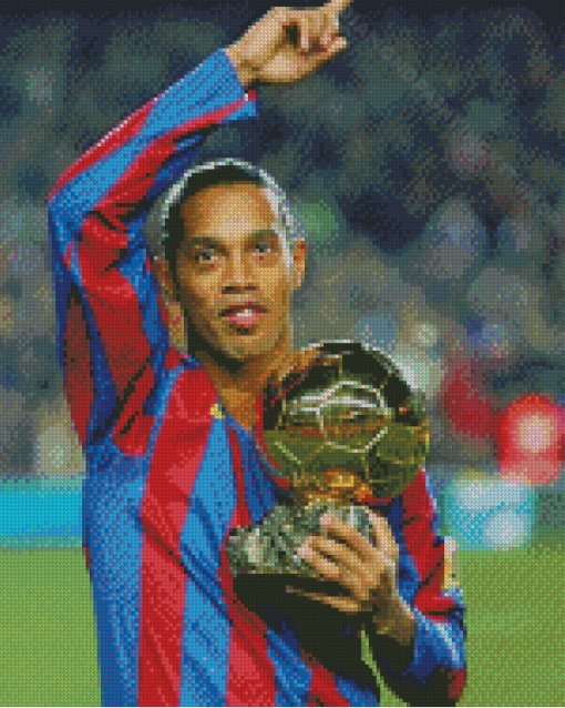 Aesthetic Ronaldinho Diamond Painting