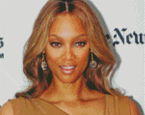 Aesthetic Tyra Banks Diamond Painting