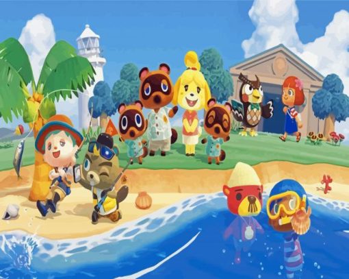 Animal Crossing New Horizons Diamond Painting