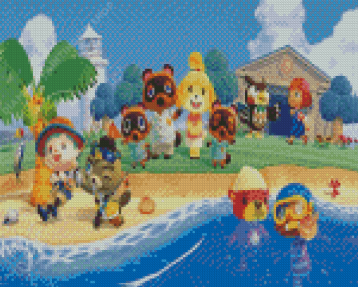 Animal Crossing New Horizons Diamond Painting