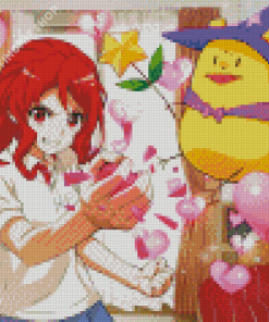 Anzu Romantic killer Character Diamond Painting