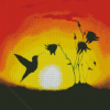 Bird Silhouette Diamond Painting