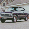 Black 67 Impala Diamond Painting