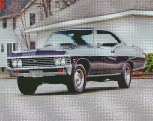 Black 67 Impala Diamond Painting